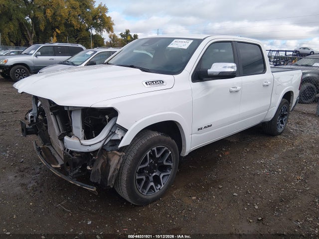 2026 Ram 1500 Laramie  4x4 5'7 Box მანქანა იყიდება აუქციონზე, vin: 3C6SRFJP8T4164344, აუქციონის ნომერი: 46331921
