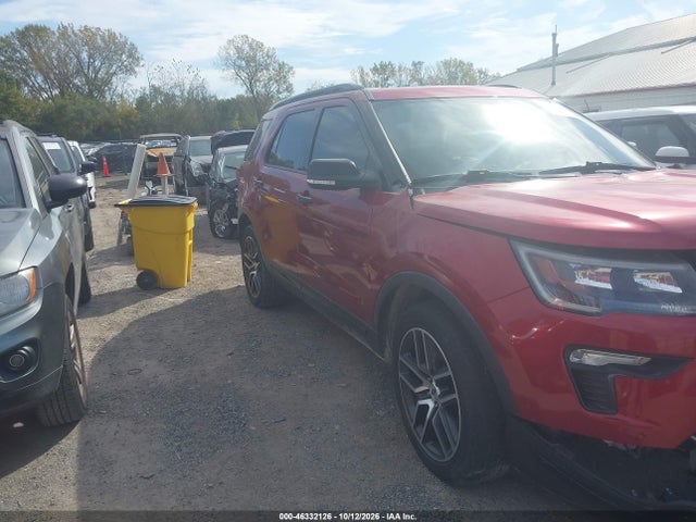 46332126 :رقم المزاد ، 1FM5K8GT8JGB66012 vin ، 2018 Ford Explorer Sport مزاد بيع