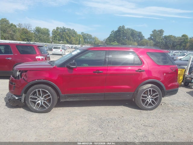 46332126 :رقم المزاد ، 1FM5K8GT8JGB66012 vin ، 2018 Ford Explorer Sport مزاد بيع