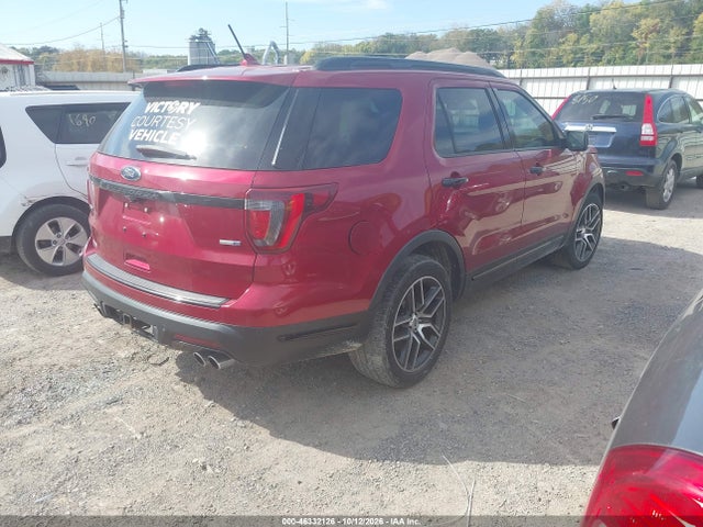 46332126 :رقم المزاد ، 1FM5K8GT8JGB66012 vin ، 2018 Ford Explorer Sport مزاد بيع