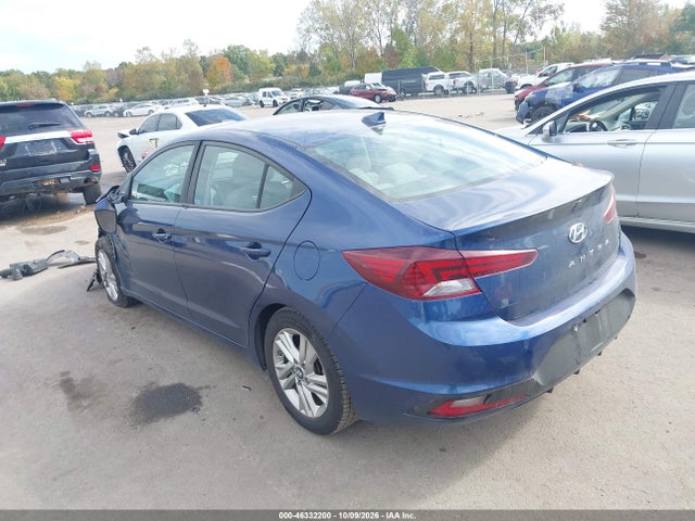 Продаж на аукціоні авто 2019 Hyundai Elantra Sel, vin: 5NPD84LF6KH404525, номер лоту: 46332200
