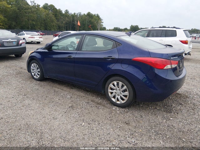 Продаж на аукціоні авто 2012 Hyundai Elantra Gls, vin: 5NPDH4AE9CH122746, номер лоту: 46332261