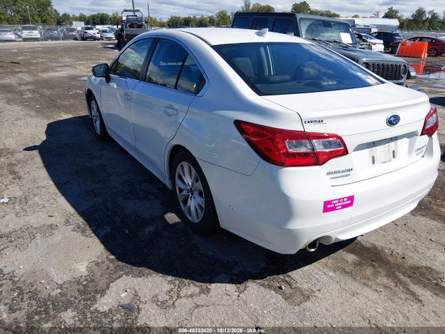 Продаж на аукціоні авто 2017 Subaru Legacy 2.5i Premium, vin: 4S3BNAF65H3048289, номер лоту: 46332420