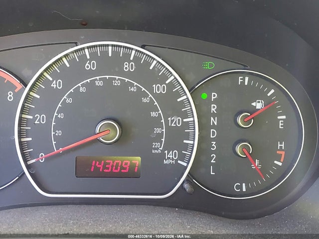 46332616 :رقم المزاد ، JS2YC417396200691 vin ، 2009 Suzuki Sx4 Sport Touring مزاد بيع