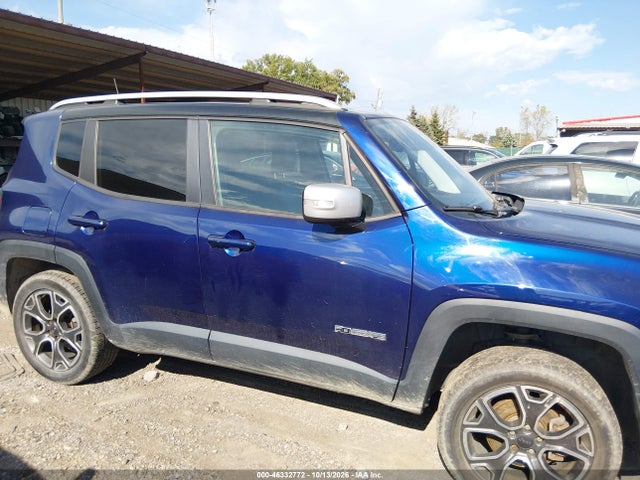 2018 Jeep Renegade Limited 4x4 მანქანა იყიდება აუქციონზე, vin: ZACCJBDB2JPG97961, აუქციონის ნომერი: 46332772