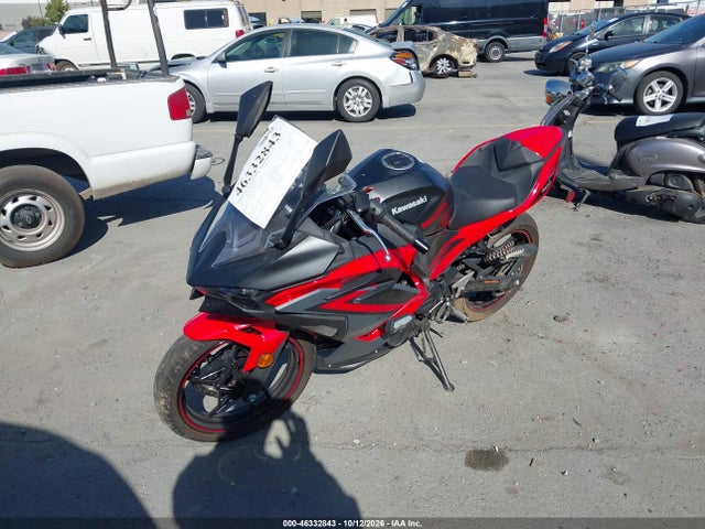 Aukcja sprzedaży 2025 Kawasaki Ex500 A/b, vin: ML5EXGJ14SDA68179, numer aukcji: 46332843