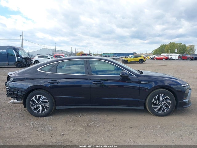 2026 Hyundai Sonata Hybrid Blue მანქანა იყიდება აუქციონზე, vin: KMHL24JJ7TA172008, აუქციონის ნომერი: 46332877