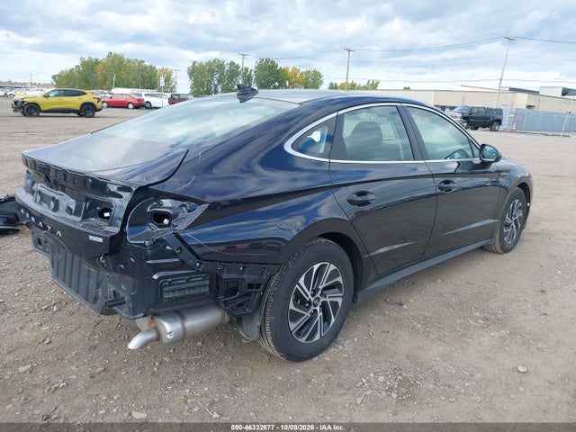 2026 Hyundai Sonata Hybrid Blue მანქანა იყიდება აუქციონზე, vin: KMHL24JJ7TA172008, აუქციონის ნომერი: 46332877