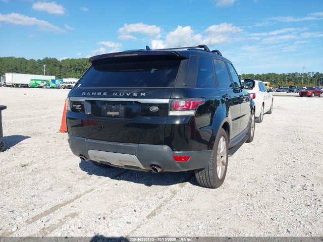 Aukcja sprzedaży 2016 Land Rover Range Rover Sport 3.0l V6 Supercharged Hse, vin: SALWR2VF3GA640533, numer aukcji: 46333113