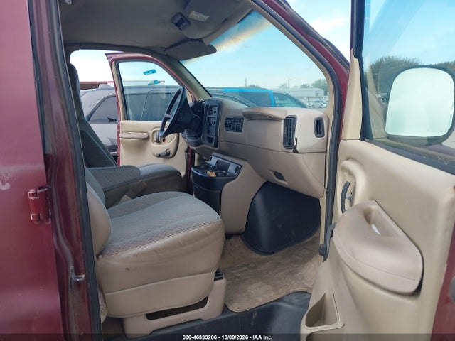 46333206 :رقم المزاد ، 1GAHG39R421206459 vin ، 2002 Chevrolet Express مزاد بيع