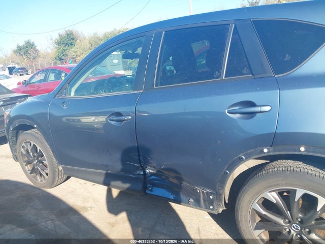 2016 Mazda Cx-5 Grand Touring მანქანა იყიდება აუქციონზე, vin: JM3KE4DY2G0808868, აუქციონის ნომერი: 46333252