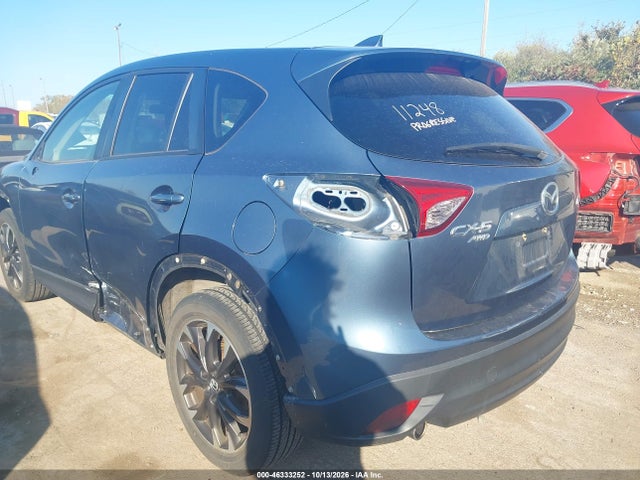 2016 Mazda Cx-5 Grand Touring მანქანა იყიდება აუქციონზე, vin: JM3KE4DY2G0808868, აუქციონის ნომერი: 46333252