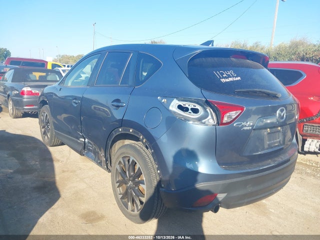 2016 Mazda Cx-5 Grand Touring მანქანა იყიდება აუქციონზე, vin: JM3KE4DY2G0808868, აუქციონის ნომერი: 46333252
