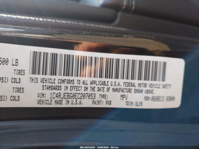 Jeep Grand Cherokee Limited 2014 1C4RJEBG0EC207053 Image 9