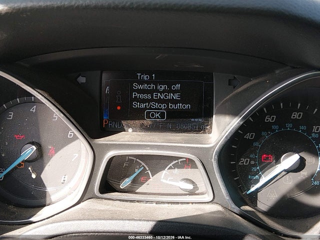 2014 Ford Focus Titanium მანქანა იყიდება აუქციონზე, vin: 1FADP3N28EL110878, აუქციონის ნომერი: 46333460