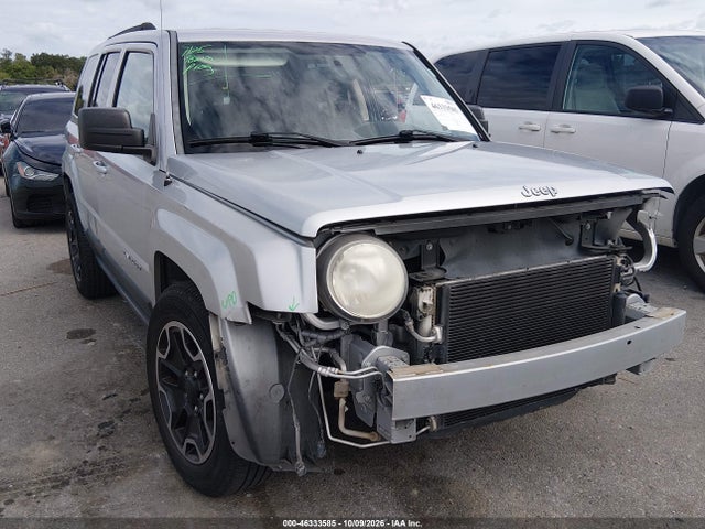 2012 Jeep Patriot Sport მანქანა იყიდება აუქციონზე, vin: 1C4NJRBB7CD593861, აუქციონის ნომერი: 46333585