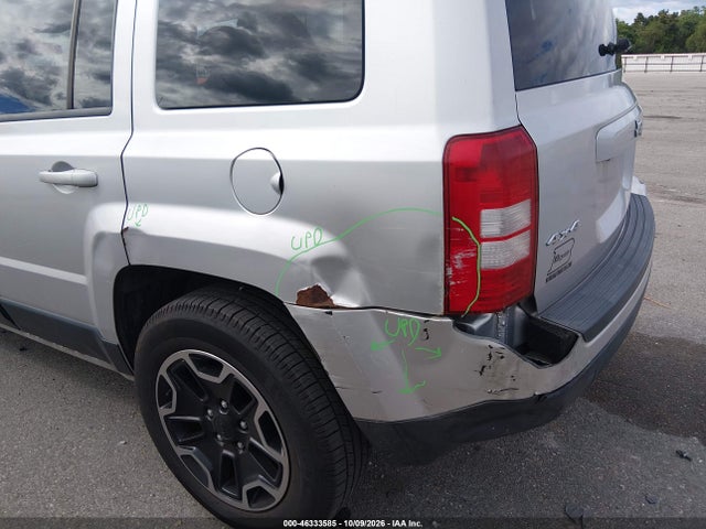 2012 Jeep Patriot Sport მანქანა იყიდება აუქციონზე, vin: 1C4NJRBB7CD593861, აუქციონის ნომერი: 46333585