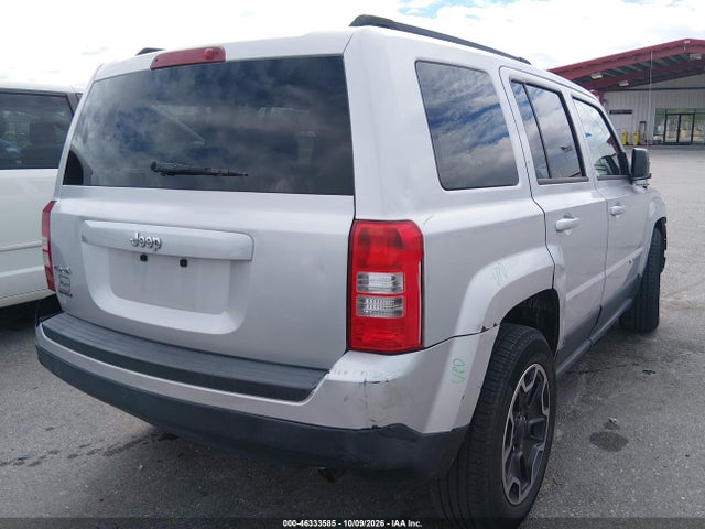 2012 Jeep Patriot Sport მანქანა იყიდება აუქციონზე, vin: 1C4NJRBB7CD593861, აუქციონის ნომერი: 46333585