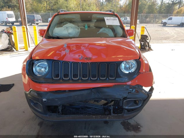 Продаж на аукціоні авто 2016 Jeep Renegade 75th Anniversary, vin: ZACCJBBT1GPC92758, номер лоту: 46333889