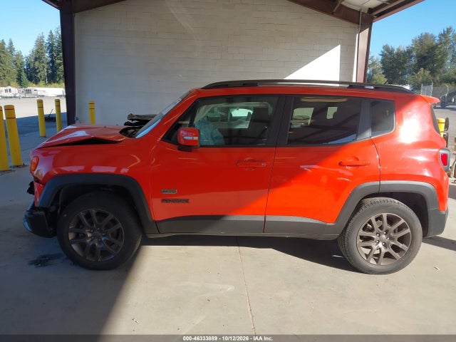 Продаж на аукціоні авто 2016 Jeep Renegade 75th Anniversary, vin: ZACCJBBT1GPC92758, номер лоту: 46333889