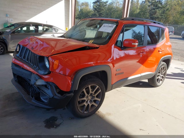 Продаж на аукціоні авто 2016 Jeep Renegade 75th Anniversary, vin: ZACCJBBT1GPC92758, номер лоту: 46333889
