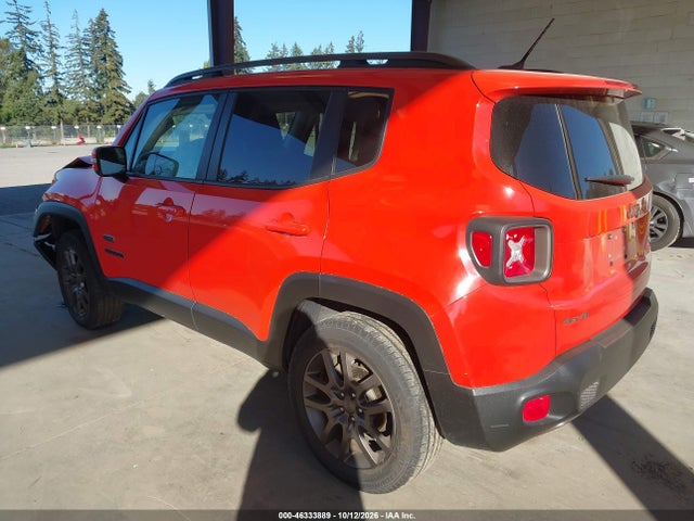 Продаж на аукціоні авто 2016 Jeep Renegade 75th Anniversary, vin: ZACCJBBT1GPC92758, номер лоту: 46333889