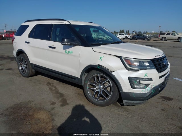 2016 Ford Explorer Sport მანქანა იყიდება აუქციონზე, vin: 1FM5K8GT8GGC59914, აუქციონის ნომერი: 46333895