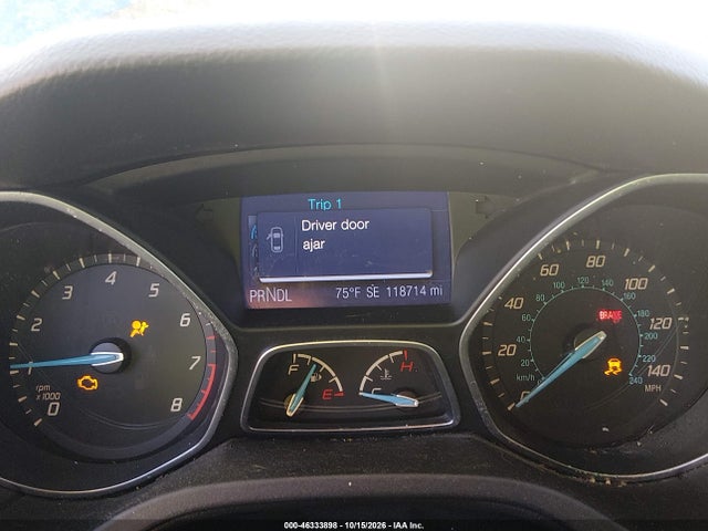 2014 Ford Focus Se მანქანა იყიდება აუქციონზე, vin: 1FADP3F28EL114881, აუქციონის ნომერი: 46333898