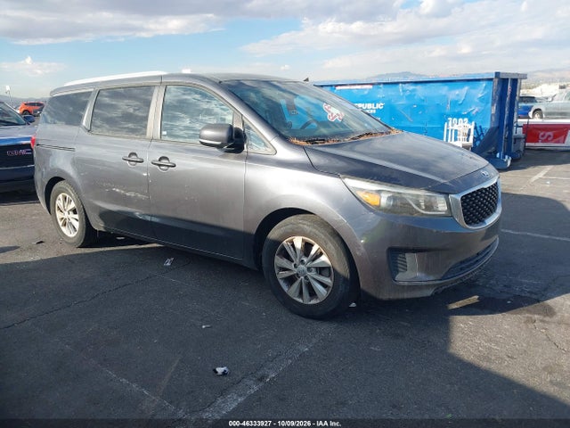 Продаж на аукціоні авто 2016 Kia Sedona Lx, vin: KNDMB5C15G6098043, номер лоту: 46333927