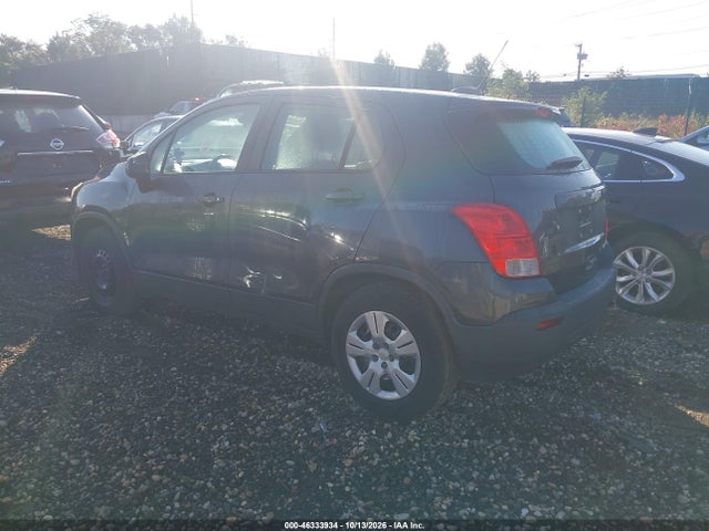 46333934 :رقم المزاد ، 3GNCJKSB3GL240278 vin ، 2016 Chevrolet Trax 1ls مزاد بيع