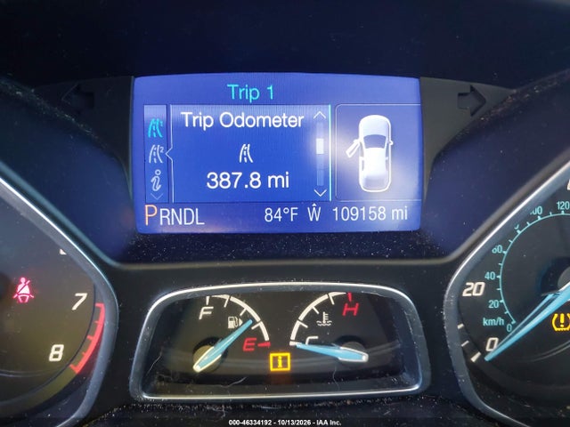 46334192 :رقم المزاد ، 1FADP3K21DL176269 vin ، 2013 Ford Focus Se مزاد بيع