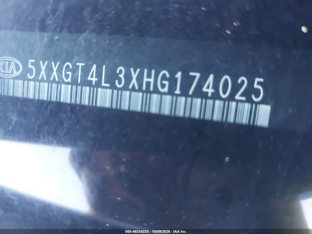 KIA Optima Lx 2017 5XXGT4L3XHG174025 Image 9