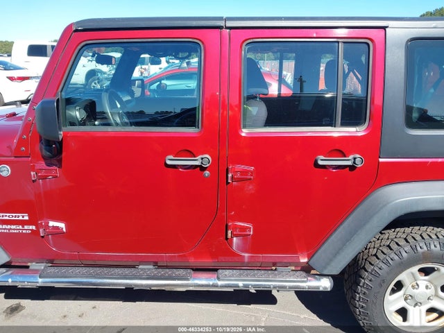 Продажа на аукционе авто 2013 Jeep Wrangler Unlimited Sport, vin: 1C4BJWDG4DL526202, номер лота: 46334253