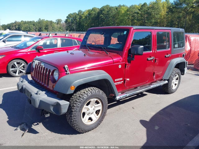 Продажа на аукционе авто 2013 Jeep Wrangler Unlimited Sport, vin: 1C4BJWDG4DL526202, номер лота: 46334253