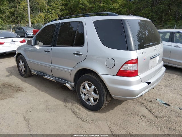 2002 Mercedes-benz Ml 500 მანქანა იყიდება აუქციონზე, vin: 4JGAB75E22A309568, აუქციონის ნომერი: 46334263