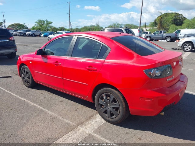 2008 Mazda Mazda3 I Sport მანქანა იყიდება აუქციონზე, vin: JM1BK12F381820654, აუქციონის ნომერი: 46334326