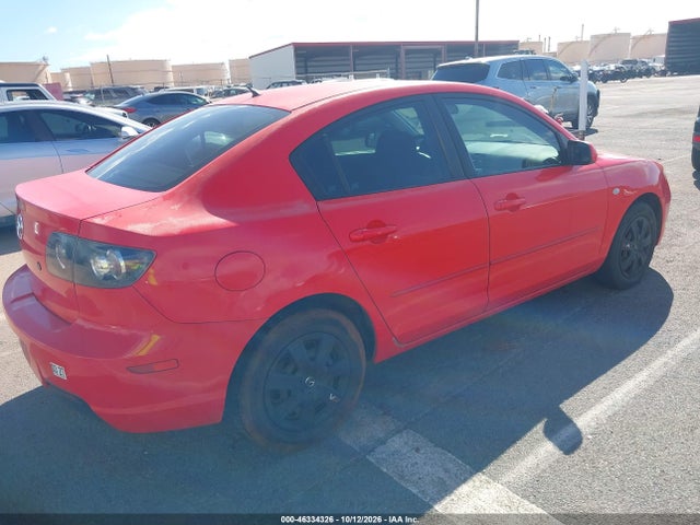 2008 Mazda Mazda3 I Sport მანქანა იყიდება აუქციონზე, vin: JM1BK12F381820654, აუქციონის ნომერი: 46334326