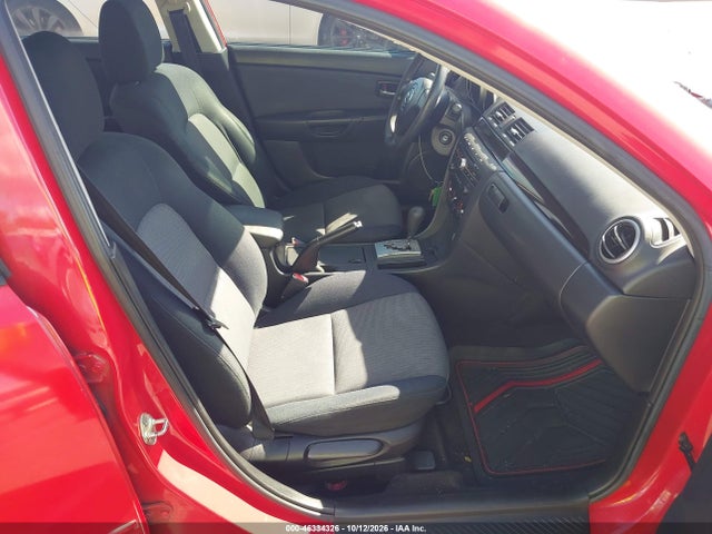 2008 Mazda Mazda3 I Sport მანქანა იყიდება აუქციონზე, vin: JM1BK12F381820654, აუქციონის ნომერი: 46334326