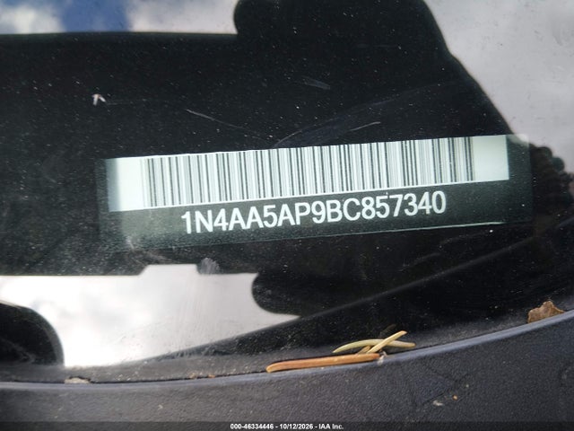 Продажа на аукционе авто 2011 Nissan Maxima 3.5 Sv, vin: 1N4AA5AP9BC857340, номер лота: 46334446