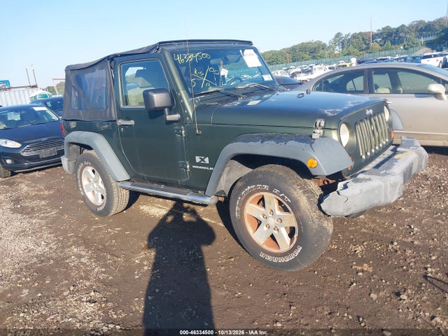 46334500 :رقم المزاد ، 1J4FA24108L511993 vin ، 2008 Jeep Wrangler X مزاد بيع