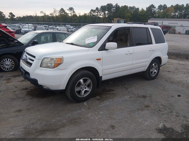 2007 Honda Pilot Ex-l მანქანა იყიდება აუქციონზე, vin: 5FNYF28627B027413, აუქციონის ნომერი: 46334516