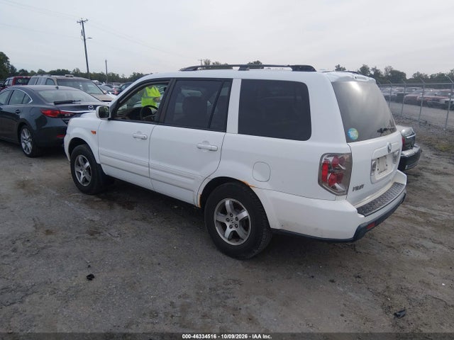 2007 Honda Pilot Ex-l მანქანა იყიდება აუქციონზე, vin: 5FNYF28627B027413, აუქციონის ნომერი: 46334516