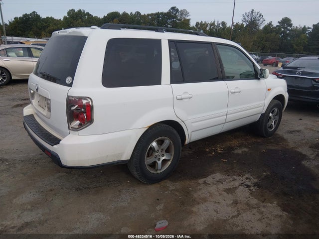 2007 Honda Pilot Ex-l მანქანა იყიდება აუქციონზე, vin: 5FNYF28627B027413, აუქციონის ნომერი: 46334516