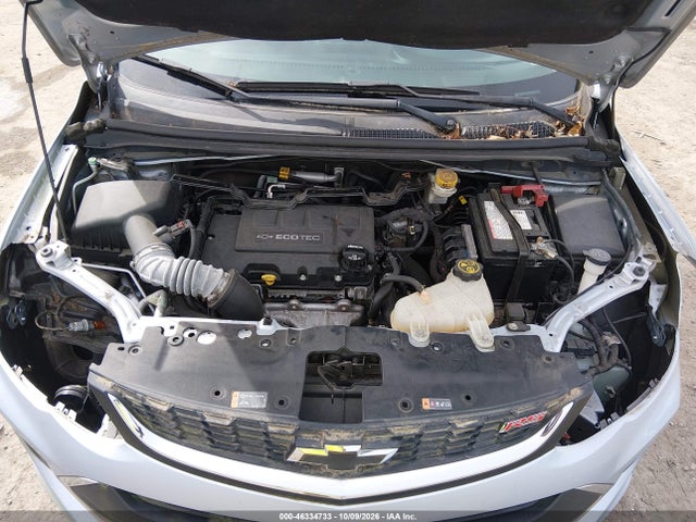 2017 Chevrolet Sonic Lt Auto მანქანა იყიდება აუქციონზე, vin: 1G1JD6SB9H4119995, აუქციონის ნომერი: 46334733