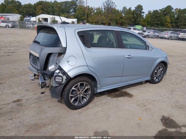 2017 Chevrolet Sonic Lt Auto მანქანა იყიდება აუქციონზე, vin: 1G1JD6SB9H4119995, აუქციონის ნომერი: 46334733