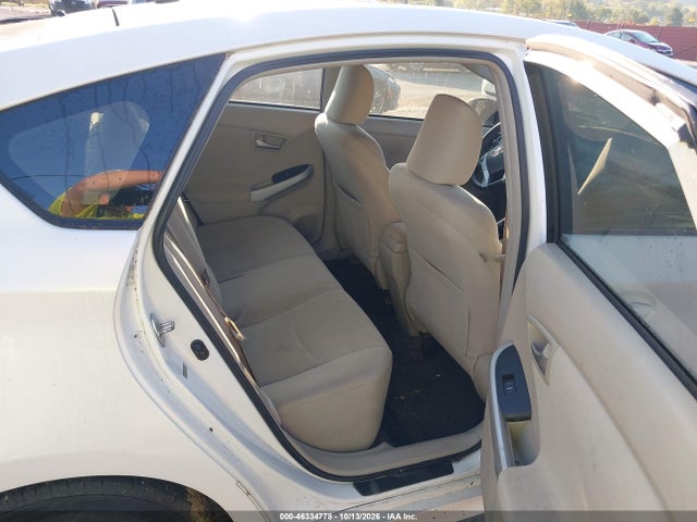 Aukcja sprzedaży 2012 Toyota Prius Two, vin: JTDKN3DU4C5412244, numer aukcji: 46334778