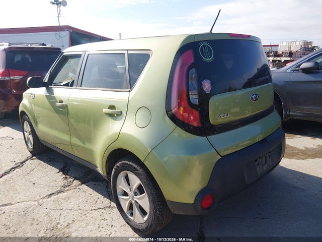 2016 Kia Soul მანქანა იყიდება აუქციონზე, vin: KNDJN2A23G7837277, აუქციონის ნომერი: 46334874