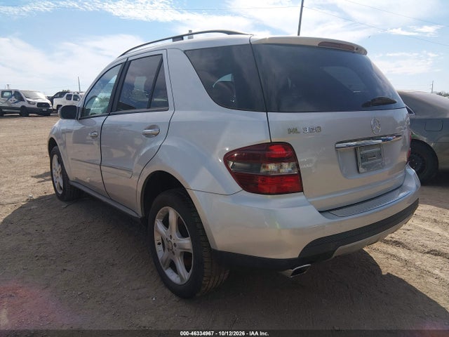 2008 Mercedes-benz Ml 350 4matic მანქანა იყიდება აუქციონზე, vin: 4JGBB86E48A326244, აუქციონის ნომერი: 46334967