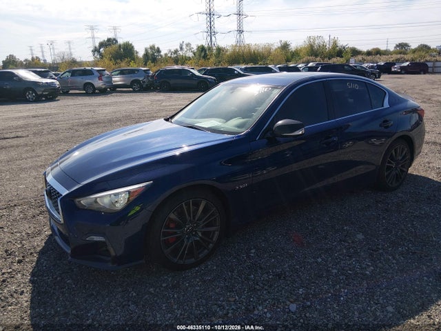 JN1FV7AR9KM830430 Infiniti Q50 3.0t Red Sport 400