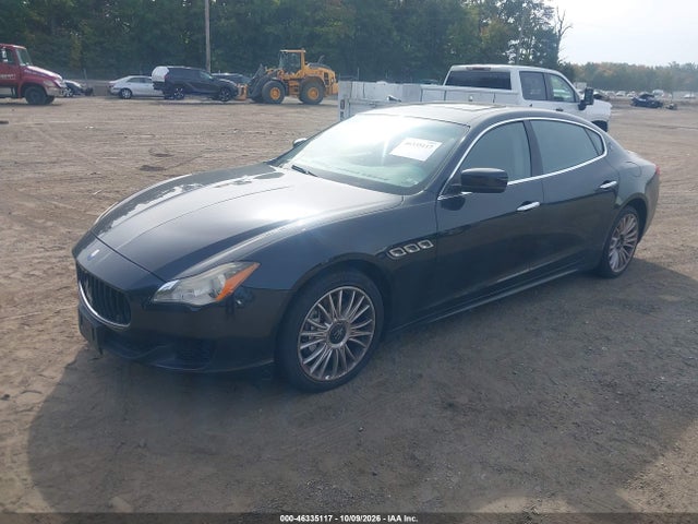 2014 Maserati Quattroporte S Q4 მანქანა იყიდება აუქციონზე, vin: ZAM56RRA6E1109919, აუქციონის ნომერი: 46335117